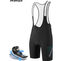 AliExpress PHMAX Men's Cycling Bib Shorts 5D Silicone Padded Road MTB Bike Shorts with Pocket Breathable Quick Dry Bicycle Bottoms Pro