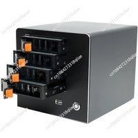 NAS 4-bay hot-swappable private cloud home theater ITX chassis