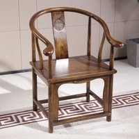 Solid wood armchair New Chinese style chair Tea table Antique chair