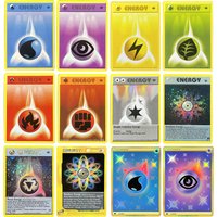 PTCG Proxy Cards Energy Double Colorless Energy Darkness Energy Water Psychic Rainbow MetalCollection Battle Cards Toys Gifts