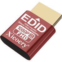 HDMI EDID Emulator 1080P 60Hz RGB, FHD Dummy HDMI Plug for GPU Rigs, Stable Display Output & Multi-Resolution EDID Support