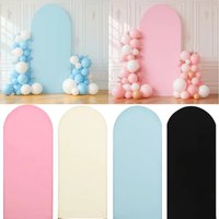 Solid Colours Arch Backdrops Cover Wedding Party Photography Backdrops Photo Kids Birthday Party Table Cover Decoration
