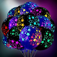 10/20/30pcs 12inch Neon Glow Latex Balloons Fluorescent Balloon Glow In The Dark For Wedding Birthday 80s 90s Glow Party Decor
