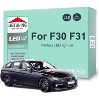 6Pcs Car Accessories For BMW 3 Series F30 F31 Sedan Touring 320 325 328 330 2013-2018 Canbus Vehicle LED Interior Light Bulb Kit
