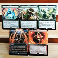 Hei Bai Forest Guardian/Toph Earthbending Master/Avatar Kyoshi Earthbender/Fierce Guardianship/Avatar Roku Firebender-Tcg Gather