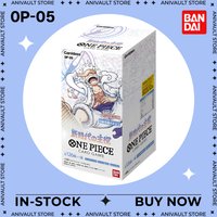New Original Bandai One Piece Anime Booster Box OP04 OP05 OP06 OP07 OP08 OP09 OP10 OP11OP12 OP15 TCG Collection Card Kide‘s’Gi
