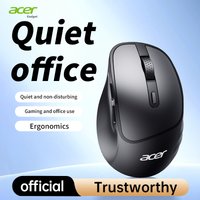 Acer OMR283 Wireless Mouse, 2.4GHz Computer Mouse Office Wireless USB Mouse with USB-A Receiver, Compatible with PC, Laptop