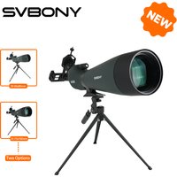 Svbony SV28A Spotting Scopes 25-75x100/20-60x80 FMC Perfect for Beginners in Archery, for Wildlife Watching, Outdoor Adventure
