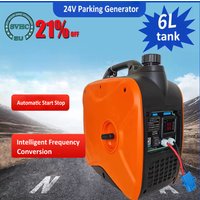 3KW Parking Air Conditioner Automatic Generator 24V Remote Start DC Cargo Vehicle Silent Small Generator Household