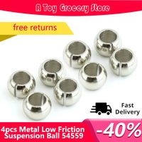 4pcs Metal Low-Friction Suspension Balls 54559 for Tamiya TT02 1/10 RC Car – Smooth Handling & Upgrade Parts