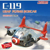 Freedom model Assemble Aircraft Model Kit F162049 Q-versionUSAF C119 Air Carriage