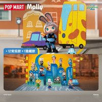 POPMART MOLLY X ZOOTOPIA Series Blind Box Toys Kawaii Anime Action Figure Surprise Mystery Box Dolls Gift