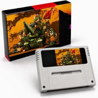 Super F-Wars Strategy English Translation 16-Bit Retro Reproduction Cartridge Turn-Based Tactics PAL Version Battery or FRAM Chi