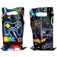 Fluorescent line game machine PE gift bag stylish handbag party party gift bag
