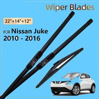 3x Car Front Rear Wiper Blades Set For Nissan Juke F15 2010 - 2016 2015 2014 2013 2012 2011 Windshield Windscreen Window Brushes