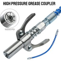 10000PSI High Pressure Grease Coupler Nozzle Hose Pump Syringe Grease Gun NPT1/8 Adapter Brake Oil Change Tools Car Accessories