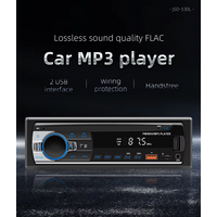 Car Radio Stereo Player Digital Bluetooth MP3 Player JSD-530 520 60Wx4 FM Audio Stereo Music USB/SD with Built-in AUX Input