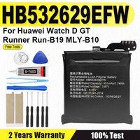 High Quality Watch Battery HB532629EFW For Huawei Watch D GT Runner Run-B19 MLY-B10 Battery HB532629EFW + Tools