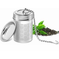 1PCS Stainless Steel Tea Infusers Fine Mesh Strainers Brew Loose Tea for Black Tea Spices and Seasonings Tea Water Separator