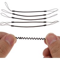 5 Pcs Anti-drop Stylus Lanyard Spring Secure Cord Mobile Phone Lanyard Phone Strap