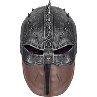 Masquerade Masks Hiccup Cosplay Helmet Spartan Warrior Hat Medieval Roman Soldier Full Head Latex Mask Halloween Party Mask