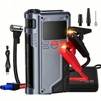 4-in-1 Auto-Starthilfe mit 150PSI Luftkompressor, 20000mAh tragbarem Booster-Ladegerät, 1000A leistungsstarkes Auto-Batterie-Startgerät