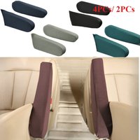 2/4 Pcs Universal Car Armrest Covers – Soft Elastic, Dust-Proof & Adjustable. 5 Colors for Protection & Comfort