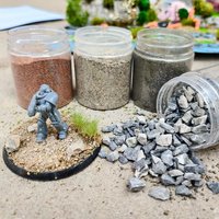 AliExpress NONE Micro Landscape Miniature Gravel Stone Gravel Ground Rock Natural for Diy Model Making Railway Scene Wargaming Diorama 140Ml/jar