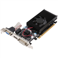Best GT210 1GB DDR2 64Bit Graphics Card PCIE 2.0 GPU HDMI-Compatible DVI VGA Desktop Video Card