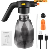 2L Rechargeable Electric Handheld Sprinkler Atomizing Watering Can Water Sprayer for Garden Plants