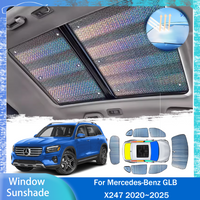For Mercedes-Benz GLB X247 2020~2025 2021 Skylight Sunshade Car Side Window Windshield Sun Shade Protector Parasol Accessories