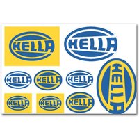 AliExpress NONE 1PC Bike Motorcycle Car Locomotive Reflective Laser Sticker Styling Vinyl Decal Stickers Decoration FOR H-HELLA