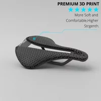 Ultra 3D Printed Ultralight Cycling Saddle 148g 240x155mm Carbon Saddle Bicycle Seats for MTB Road Gravel Bike Parts