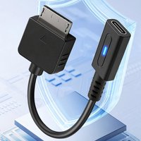 Type C Cable For Sony PSP Go Controller Charging Adapter Type C LED Convert Cord Game Console Power Wire Accessories