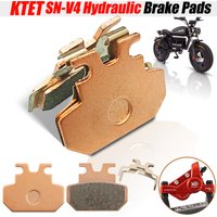AliExpress NONE Semi-Metal Disc Brake Pads 2 Pair Fit XOD SN-V4 4-Piston Hydraulic Brake for Ebike Scooter Motorcycle Mountain City