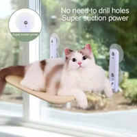 Super Suction Cup Cat Hammock Swing Sun Mattress Removable Washable Hanging Bed for Windowsill Glass Pet Supplies