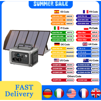 ALLPOWERS R600 Portable Powerstation with Solarpanel (Optional),299Wh 600W LiFePO4 Battery for Home Backup Outdoors Camping RV