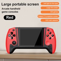Handheld Game for Kids, Preloaded 500 Retro Video Games, Portable Gaming Player w/ 1200mAh Battery 3.5" LCD Screen Gift for Boys