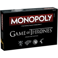Game of Thrones Collector's Edition Monopoly Board Game | Westeros Territory Theme | Fans' first choice for collection