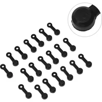 20pcs Bicycle Hydraulic Brake Bleed Nipple Cap Bleeder Screw Cap For Shimano Hydraulic Brake Bleed Nipple Cap Accessories