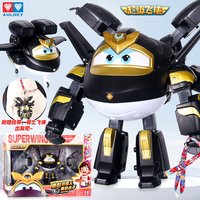 In Stock Selling Hot Original New Super Wings Anime Figurine Hangar Big Transformation Toys Robot Desktop Models Christmas Gifts