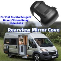 1PCS Car Rearview Mirror Protective Cove Side Wing Mirror Cover Case For Fiat Ducato Peugeot Boxer Citroen Relay 2006-2024