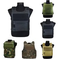 Multi-functional outdoor sports vest, stab-proof armored vest, MC camouflage 800D airgun vest, outdoor climbing hunting vest