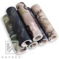 KRYDEX Tactical Elastic Camouflage Stickers 150*20/30 MC Camo Tactical Wrap Adhesive Decal DIY Roll Shooting Hunting Accessories