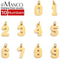 eManco Stainless Digital accessories Pendant Necklace Charms Necklace Cosplay Jewelry Gift for DIY Jewelry Making