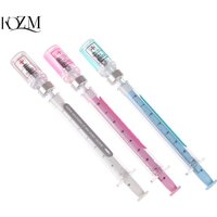 1 Pcs Creative Novelty Syringe Peculiar Shape Cute Stationery 0.5 mm School Office Supplies Gel Pen