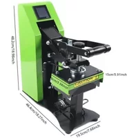 NEW 220 V Efficient Cap Heat Press Machine Sublimation Printing Baseball Hat Automatic Opening Plate Transfer Printer Magnetic