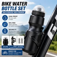 Portable Outdoor Road Mountain Bike Cycling Water Bottles with 650ml Water Bottle Lightweight Bike Water Bottle Holder