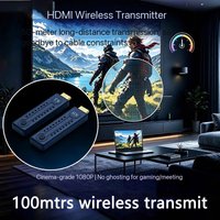 Wireless Transmission HDMI Extender 100m Audio Video Transmitter Receiver Adapter for TV Box Laptop PC To TV Monitor Projector