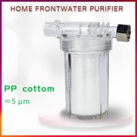 Filtre de douche universel en coton PP, sortie de purificateur, filtre de douche, robinet de chauffe-eau, Purification, raccords de cuisine et de salle de bains, 1 pièce
